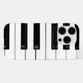 Toetsenbordtoetsen voor piano Case-Mate iPhone case (Achterkant (horizontaal))