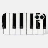 Toetsenbordtoetsen voor piano Case-Mate iPhone case (Achterkant (horizontaal))