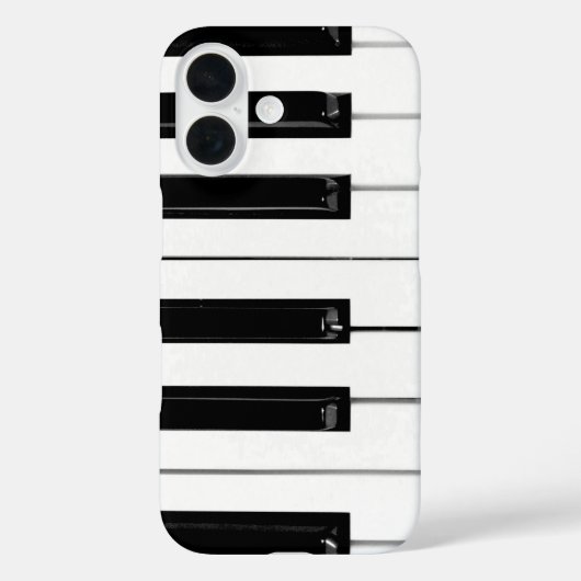 Toetsenbordtoetsen voor piano Case-Mate iPhone case (Achterkant)