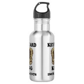 Toetsenbordweergave van instrumenten waterfles  (Voorkant)