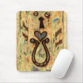 Toetsengat en hart muismat (Met muis)