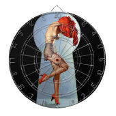 Toetsengat omhoog dartbord (Voorkant)