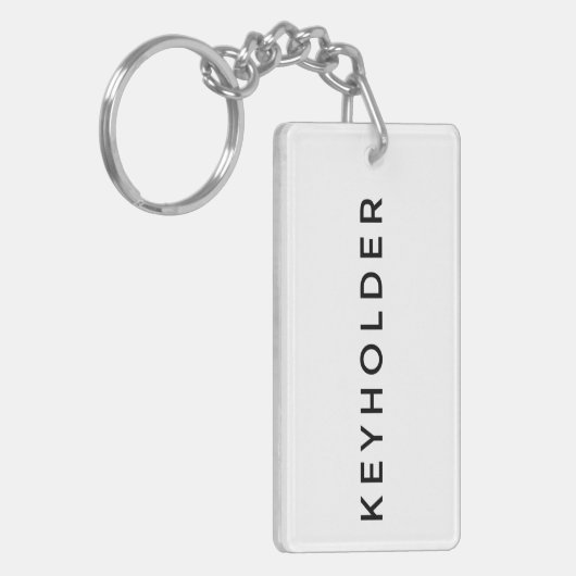 Toetsenhoudercode Sleutelhanger (Voorkant Links)