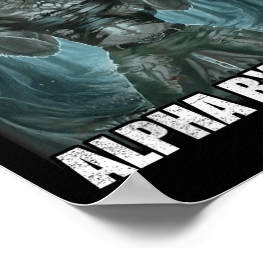 Toevallig menselijk Alpha naar keuze Cool Weird Al Poster (Hoek)