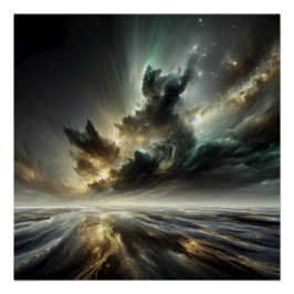 Toevlucht tussen sterren en Stormen Perfect Poster