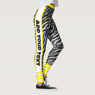 Toevoegen jouw tekst Modern kleurrijk ontwerp l Ze Leggings