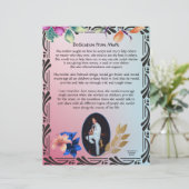 Toewijzing door Mark Personalized Briefpapier (Staand voorkant)