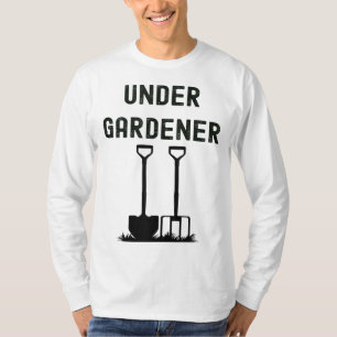 Toewijzing Gardener Head onder Gardener Gardening T-shirt