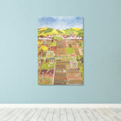 Toewijzingen 2 canvas afdruk (Insitu (Houten vloer))