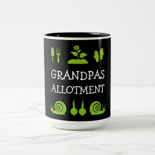Toewijzingskleding Tweekleurige Koffiemok