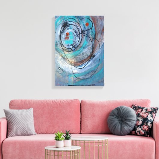 Toezegging Canvas Afdruk (Insitu (Woonkamer))