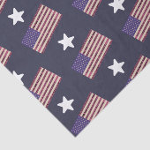 Toezegging van allegiance vlag tissuepapier (Detail)