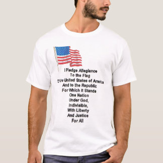 Toezegging van de legitimering t-shirt