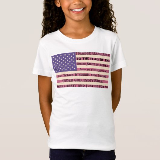 Toezegging van de vlag T-Shirt (Voorkant)