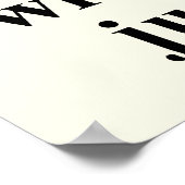 Toezegging van legitiem recht poster (Hoek)