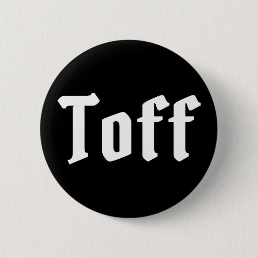Toff-Button Ronde Button 5,7 Cm (Voorkant)