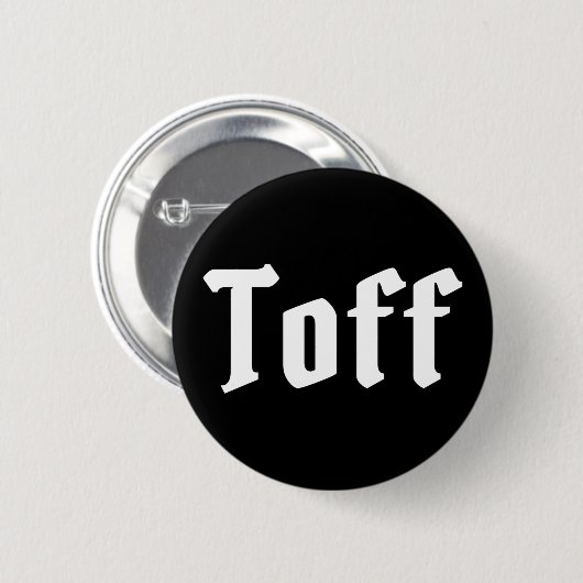 Toff-Button Ronde Button 5,7 Cm (Voorkant /achterkant)