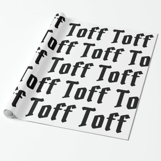 Toff Cadeaupapier (Uitgerold)