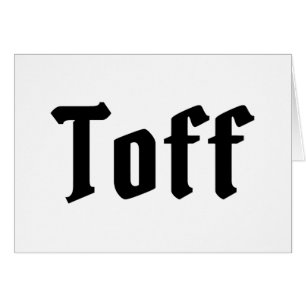 Toff Kaart