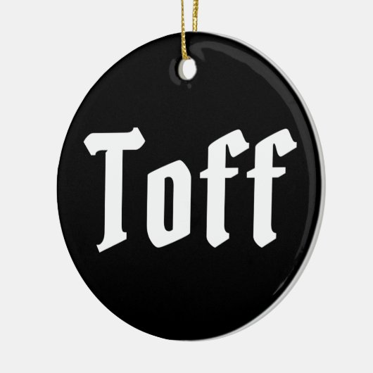 Toff Keramisch Ornament (Links)