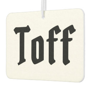 Toff Luchtverfrisser