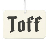 Toff Luchtverfrisser (Voorkant)