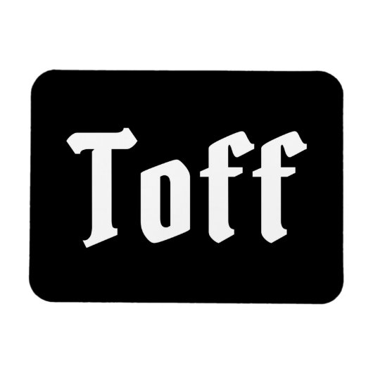 Toff Magneet (Horizontaal)
