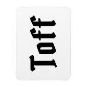 Toff Magneet (Verticaal)