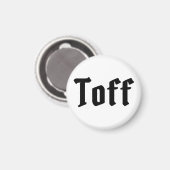 Toff Magneet (Voorkant / Achterkant)
