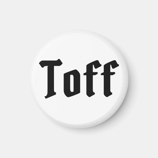 Toff Magneet (Voorkant)