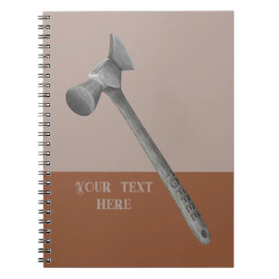 Toffee hamer illustratie notitieboek