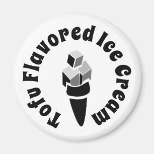 Tofu gearomatiseerde ijskap magneet