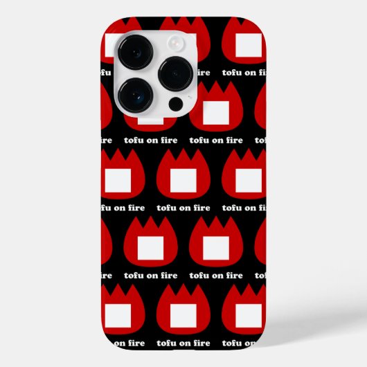 📛 tofu in brand Case-Mate iPhone case (Achterkant)