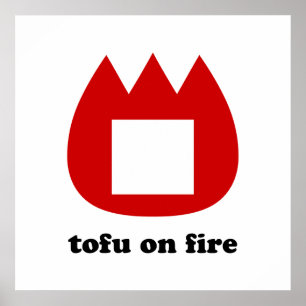 📛 tofu in brand poster