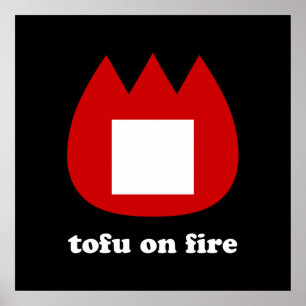 📛 tofu in brand poster