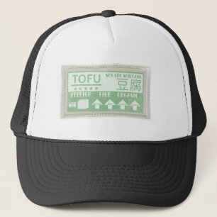 Tofu Pop art food verpakking Trucker Pet