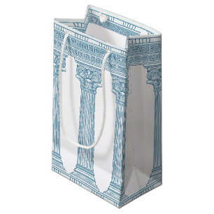 Toga-feest met Griekse meanderpatroon en zuilen Klein Cadeauzakje