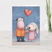 Together Always Valentine Card Kaart (Voorkant)