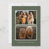 Together en Merry | Vijf nostalgische kerstfoto's (Achterkant)