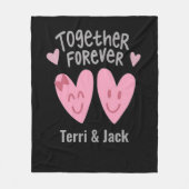 Together Forever - Aangepaste fleece Blanket (Voorkant)