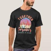 Together Forever Gnome Couple T-Shirt (Voorkant)