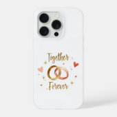 Together Forever Romantic Phone Case iPhone Hoesje (Achterkant)