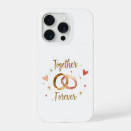 Together Forever Romantic Phone Case iPhone 15 Pro Hoesje