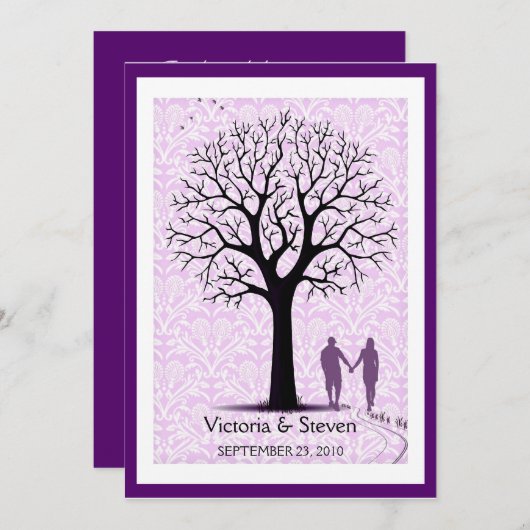 Together Forever Weddenschap Kaart (Voorkant / Achterkant)