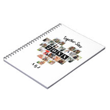 Together Since Year 22 Heart Photo Collage Couple