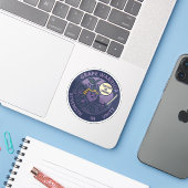 Together We Conquer Samurai Grape  Sticker (Laptop met iPhone)