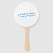 "Together We Shine" Handwaaier (Achterkant)