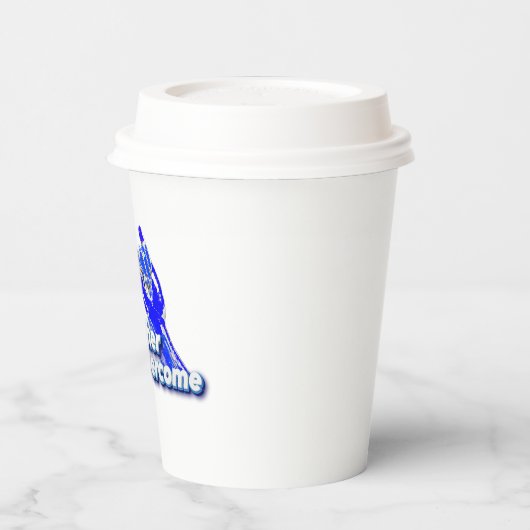 together we will overcome papieren bekers (Links)