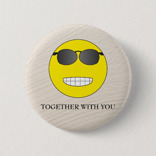 Together with you ronde button 5,7 cm (Voorkant)