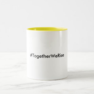 #TogetherWeRise Yellow Coffee Mok